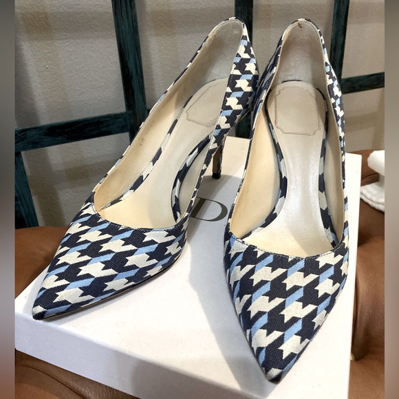 Dior Shoes Dior Black White And Baby Blue Poshmark